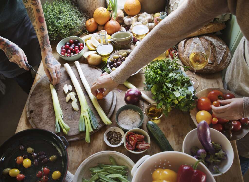 Vegetable preparation food photography recipe idea Vegetable preparation food photography recipe idea